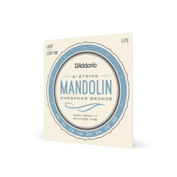 EJ73 Mandolin Strings, Phosphor Bronze, Light, 10-38
